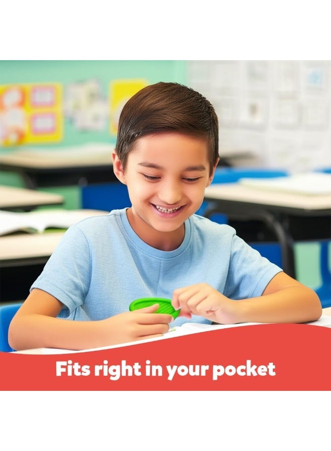 abley's Sensory Stones for Autism Support, Colorful Textured Fidget Toys, Tactile Stimulation Set with 6 Different Patterns, Educational Development - Image 4